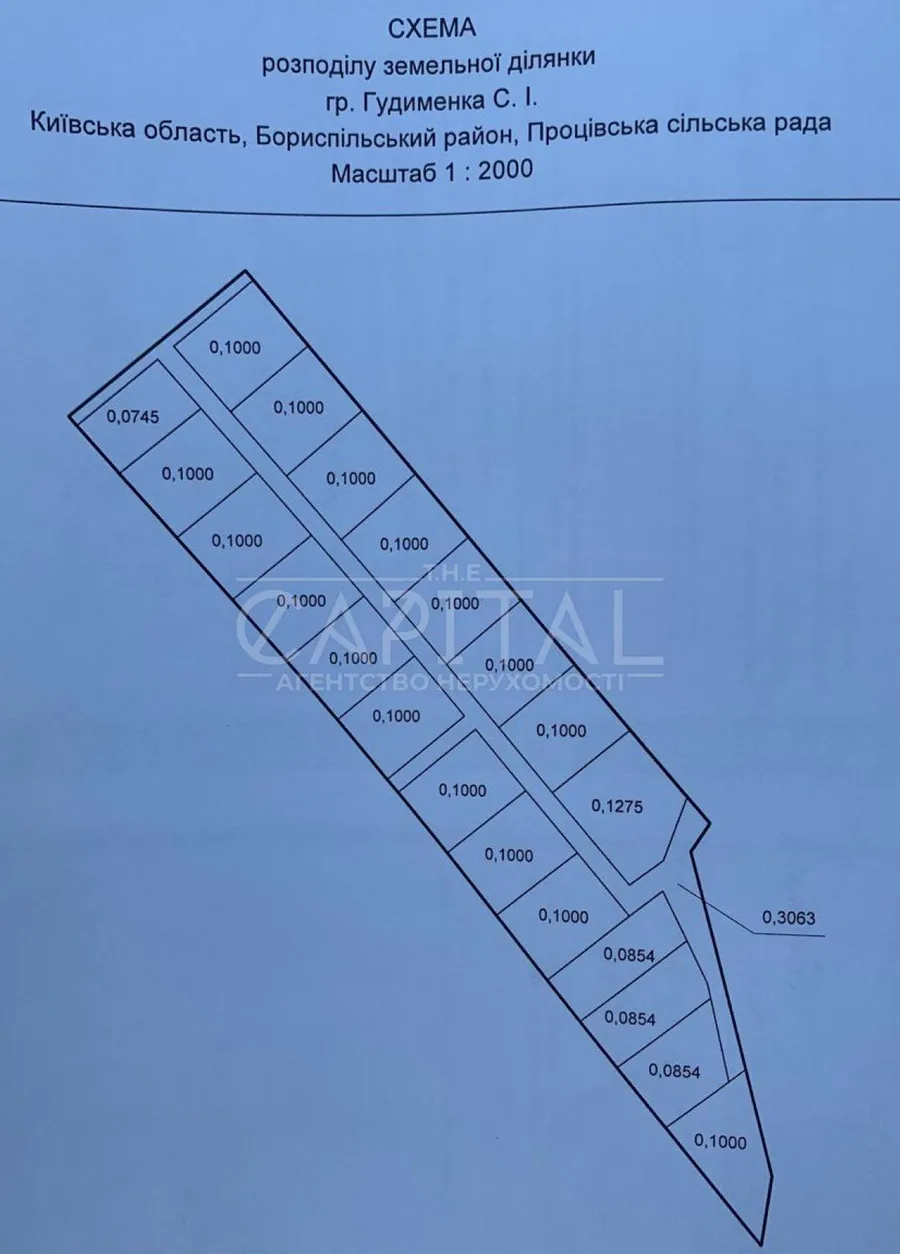 Продажа  земля сельскохозяйственного назначения Киевская обл., Борисполь, 